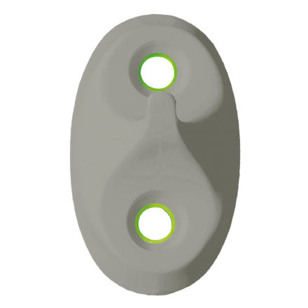 Grey Healsafe ‘Max 10’ Ligature Resistant coat hook