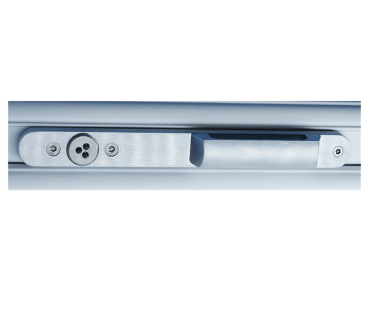 Anodised Aluminum Window Handle with Tri-Pin Release